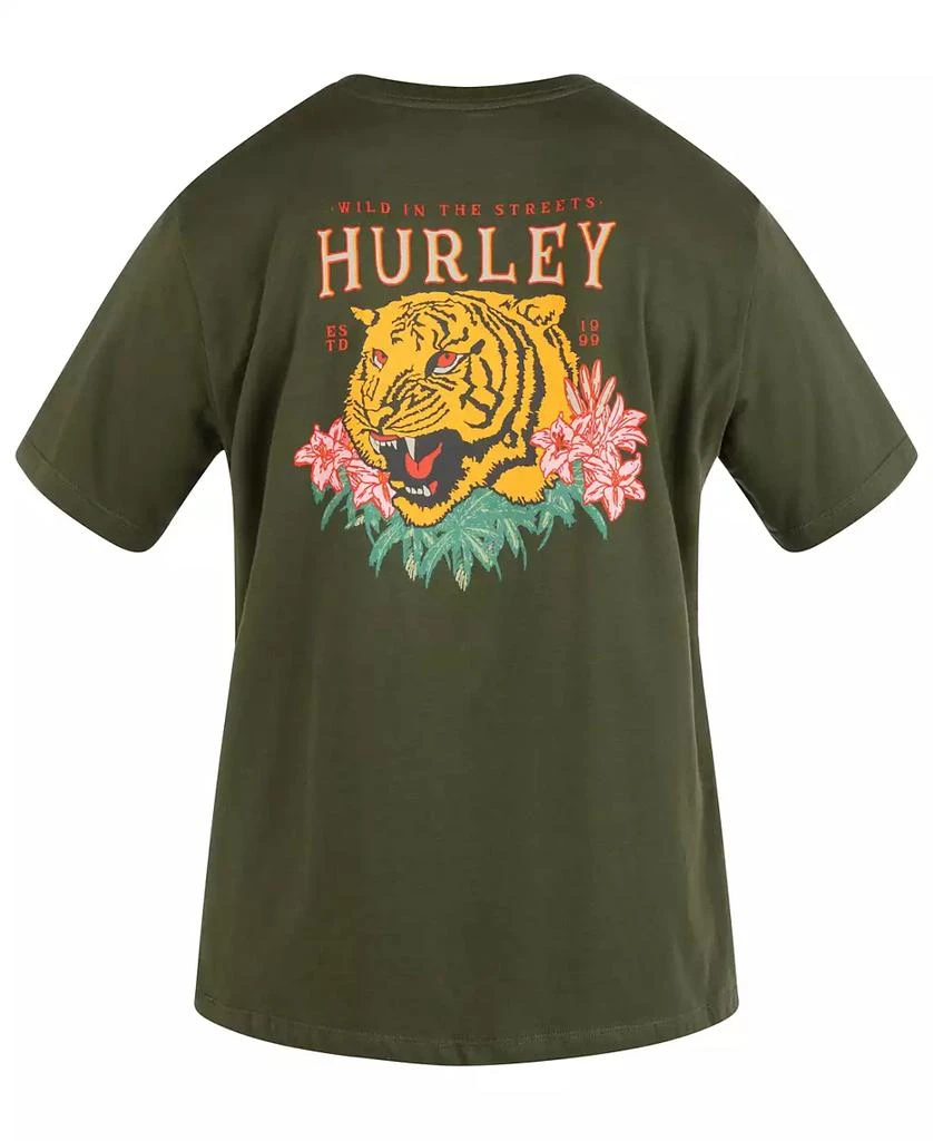 Hurley Men's Everyday Tiger Palm Short Sleeve T-shirt 3
