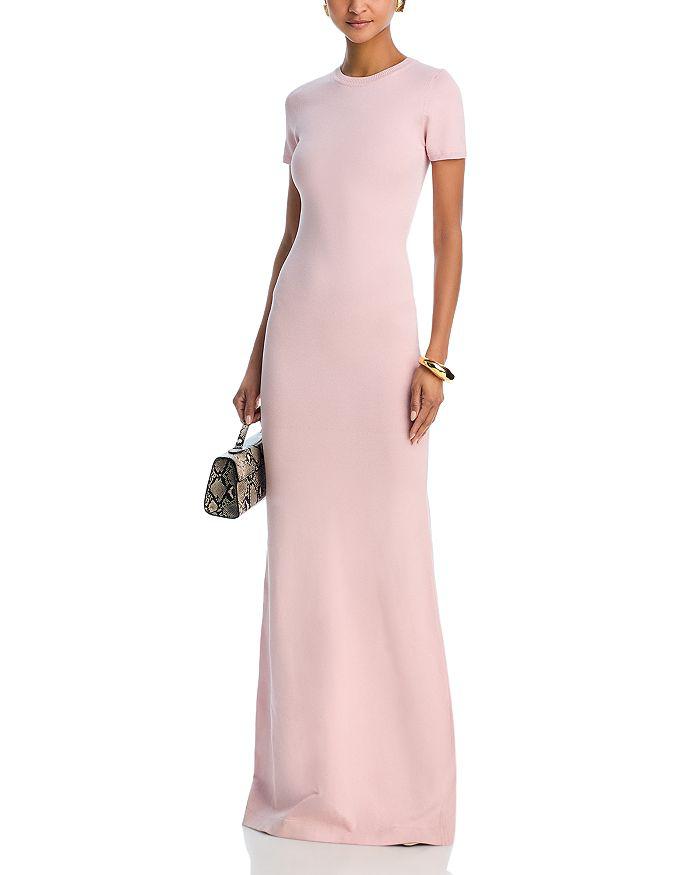 Sergio Hudson Short Sleeve Knit Dress