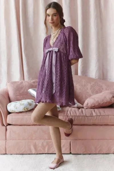 Kimchi Blue Margaret Lace Bow Detail Babydoll Mini Dress On Sale Now with Up to 50% Off | Discover Exclusive Deals & Savings at BeyondStyle Authentic Kimchi Blue Dresses|womens|Women's with Kimchi Blue Margaret Lace Bow Detail Babydoll Mini Dress On Sale Now with Up to 50% Off | Discover Exclusive Deals & Savings at BeyondStyle Authentic Kimchi Blue Dresses|womens|Women's with