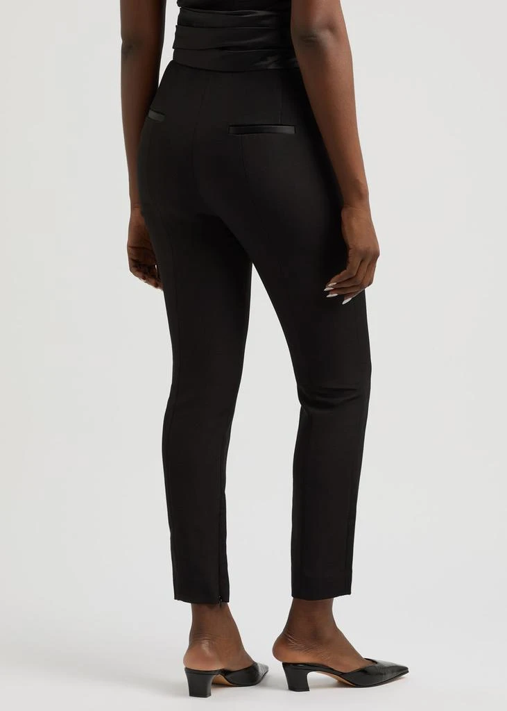 Khaite Lenro slim-leg woven trousers 3