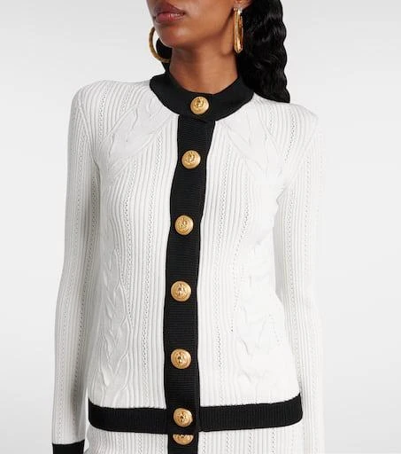 Balmain Cable-knit cardigan 6