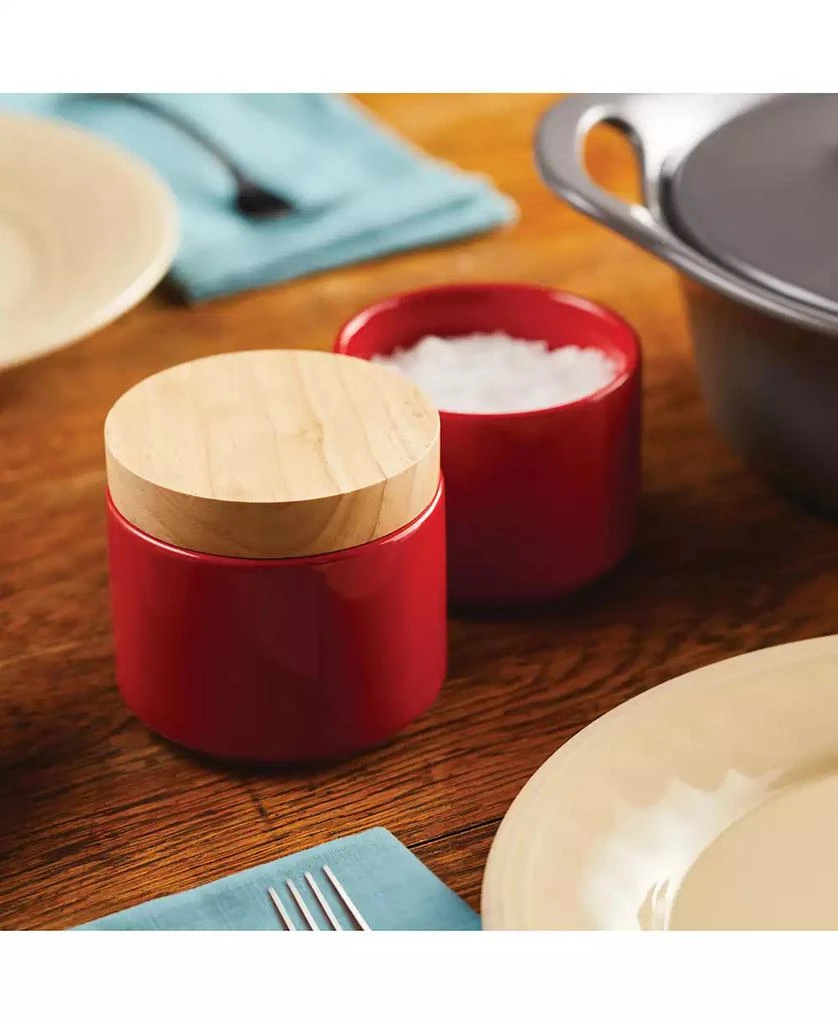 Rachael Ray Ceramic Stacking Spice Box Set with Lid, 2-Piece 8