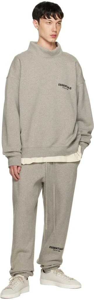 Fear of God ESSENTIALS Gray Drawstring Lounge Pants 4
