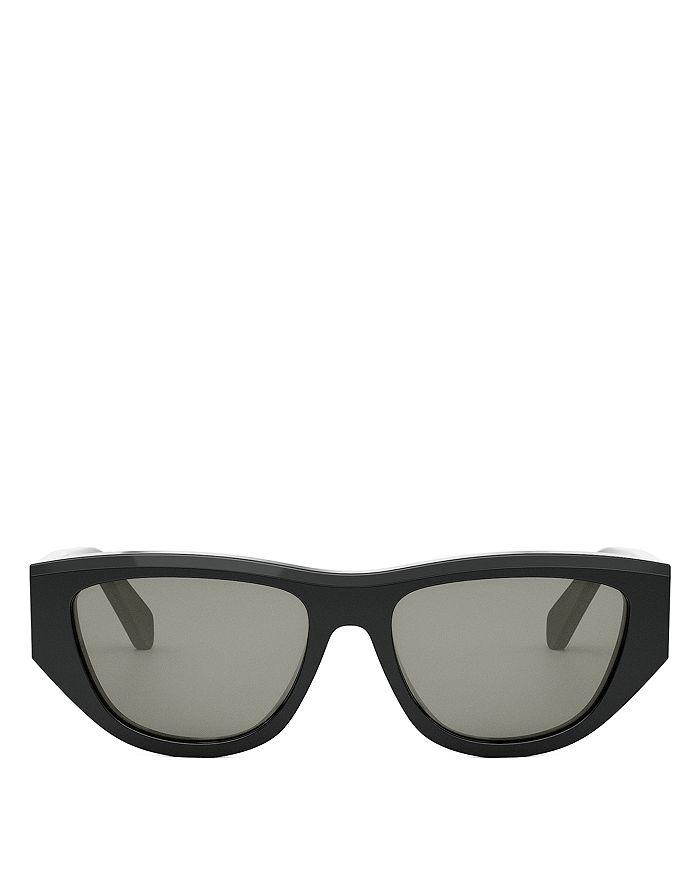 CELINE Monochroms Cat Eye Sunglasses, 55mm