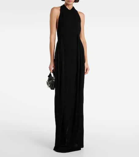 Givenchy Halterneck crêpe jersey gown 2