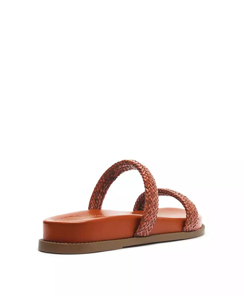 Schutz Women's Ruby Sporty Flat Sandals 6