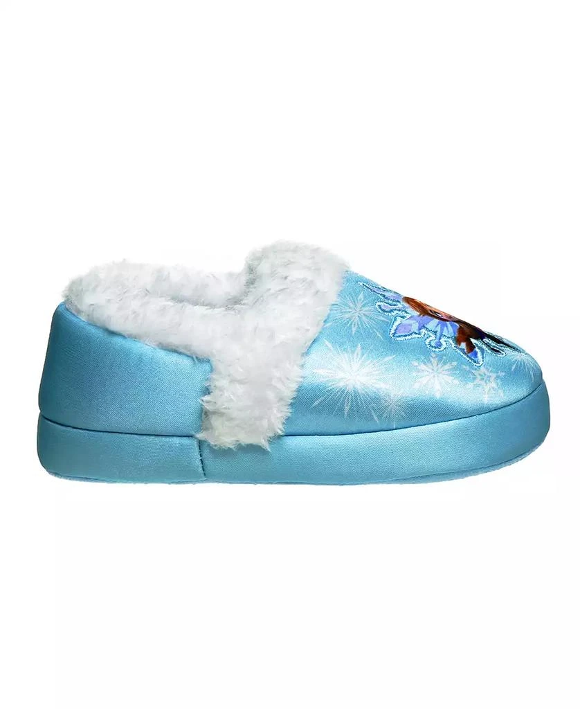 Disney Toddler Girls Frozen Anna and Elsa Dual Sizes Lightweight Slippers 2