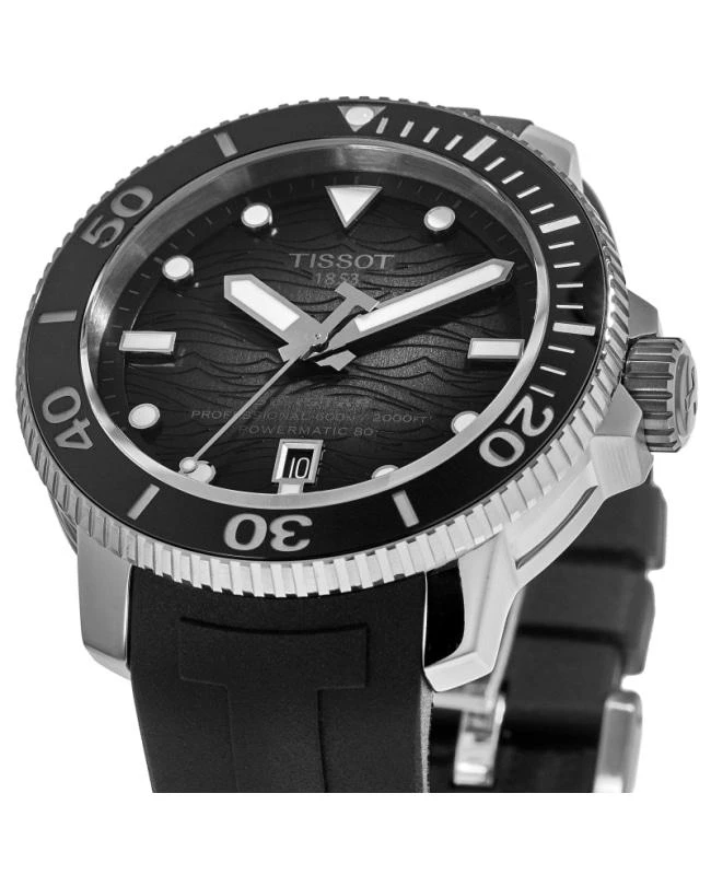 Tissot Tissot Seastar 2000 Professional Graded Dial Rubber Strap Men's Watch T120.607.17.441.00 2