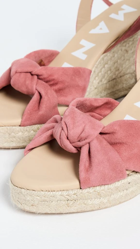 Manebi Wedge Knotted Espadrilles 5
