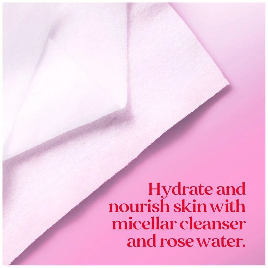Burt
s Bees Rose Water 3-in-1 Micellar Pre-Moistened Facial Towelettes Rose Water 4