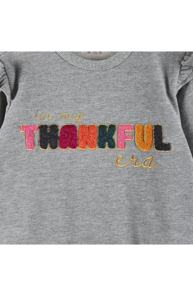 Andy & Evan Kids' Embroidered Sweater & Rib Pants 3