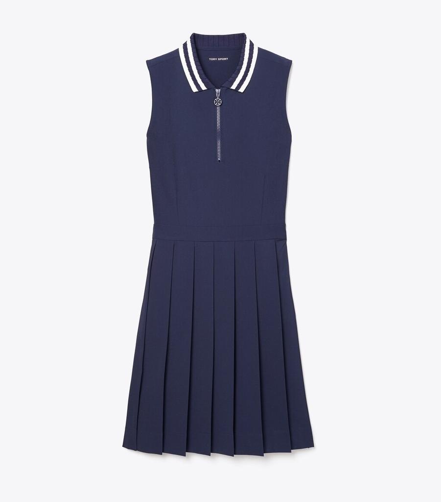 トリーバーチ　パフォーマンス プリーツ ゴルフ ドレス S Shop Performance Pleated Collar Golf Dress on Sale at