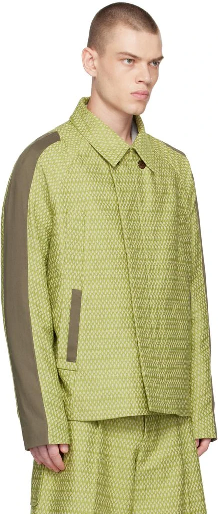 Kiko Kostadinov Green Tonkin Jacket 2