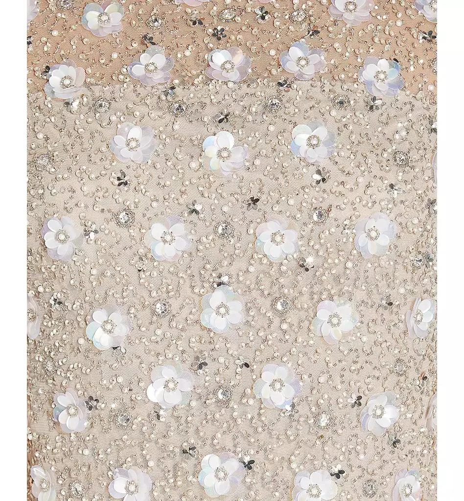 Adrianna Papell Embellished Floral Sheath Dress 4