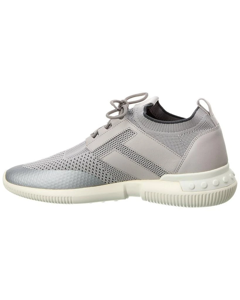 Tod's TOD’s Sportivo Light Knit & Leather Sneaker 2