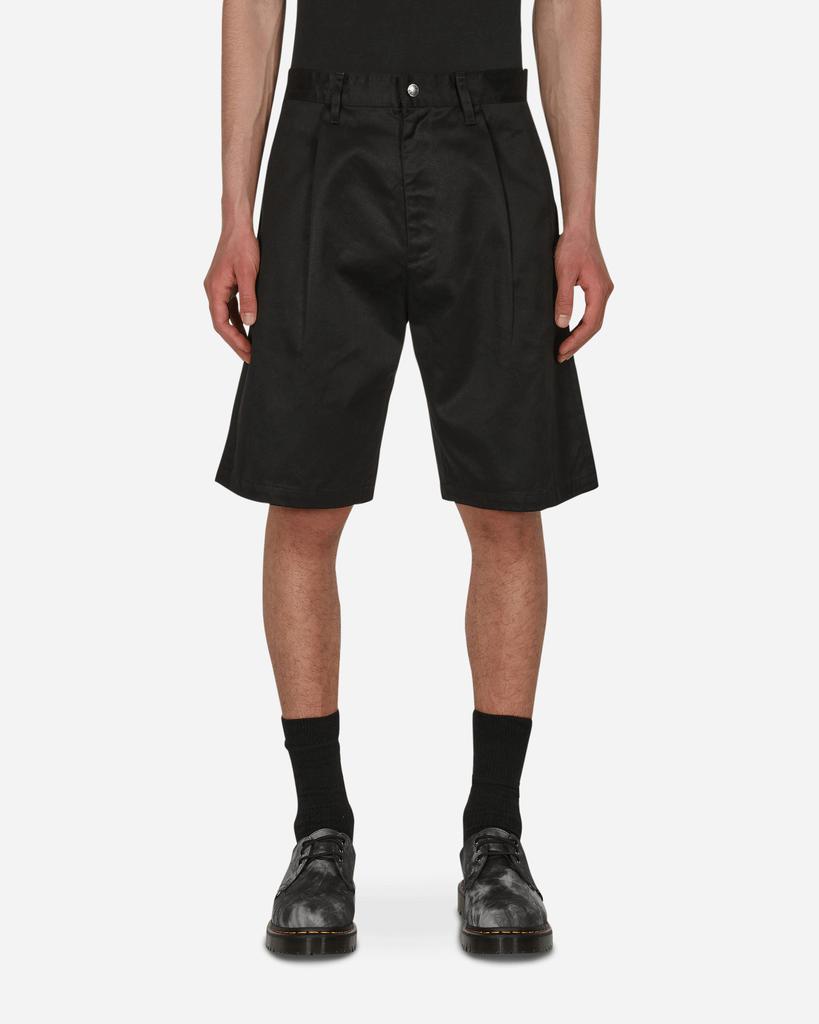 A Bathing Ape One Point Wide Fit Chino Shorts Black