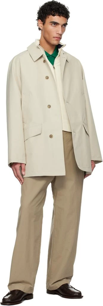 Nanamica Beige Tack Club Trousers 4