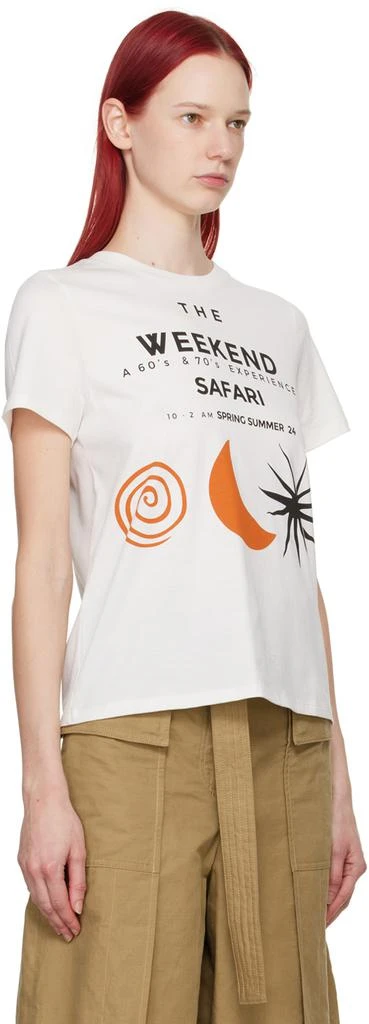 Weekend Max Mara Off-White Yen T-Shirt 2