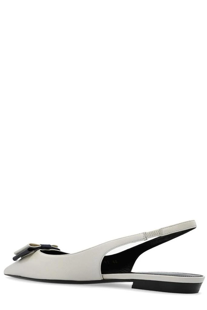 Yves Saint Laurent Saint Laurent Anais Pointed-Toe Flat Shoes 3