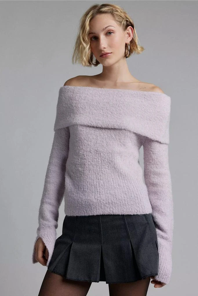 Kimchi Blue Kimchi Blue Isabel Cozy Off-The-Shoulder Sweater 4