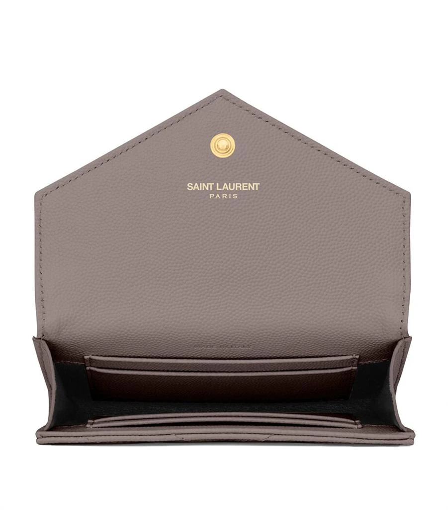 Yves Saint Laurent Small Monogram Matelassé Envelope Wallet 4