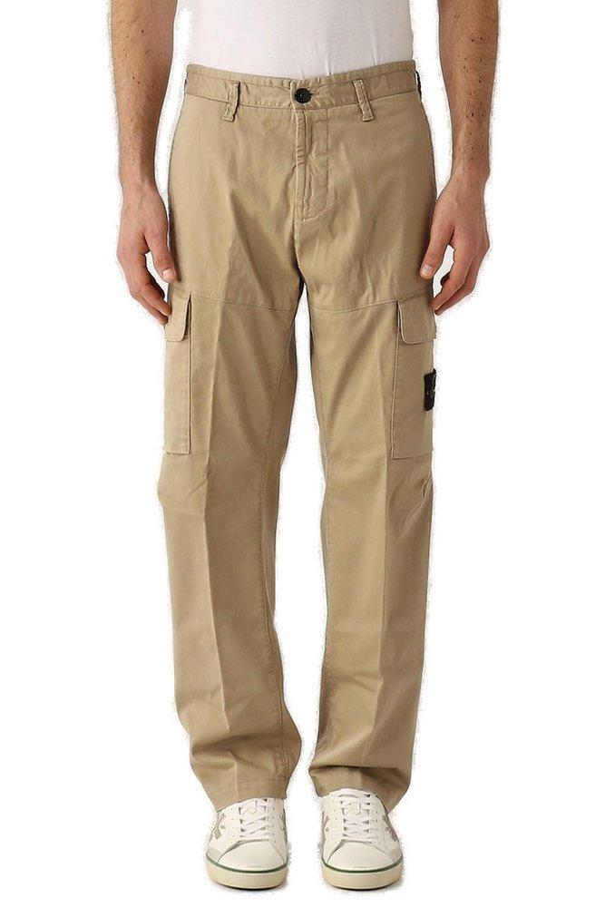 STONE ISLAND Garment Dyed Pocket Pants 'Grey Marl' 741564551