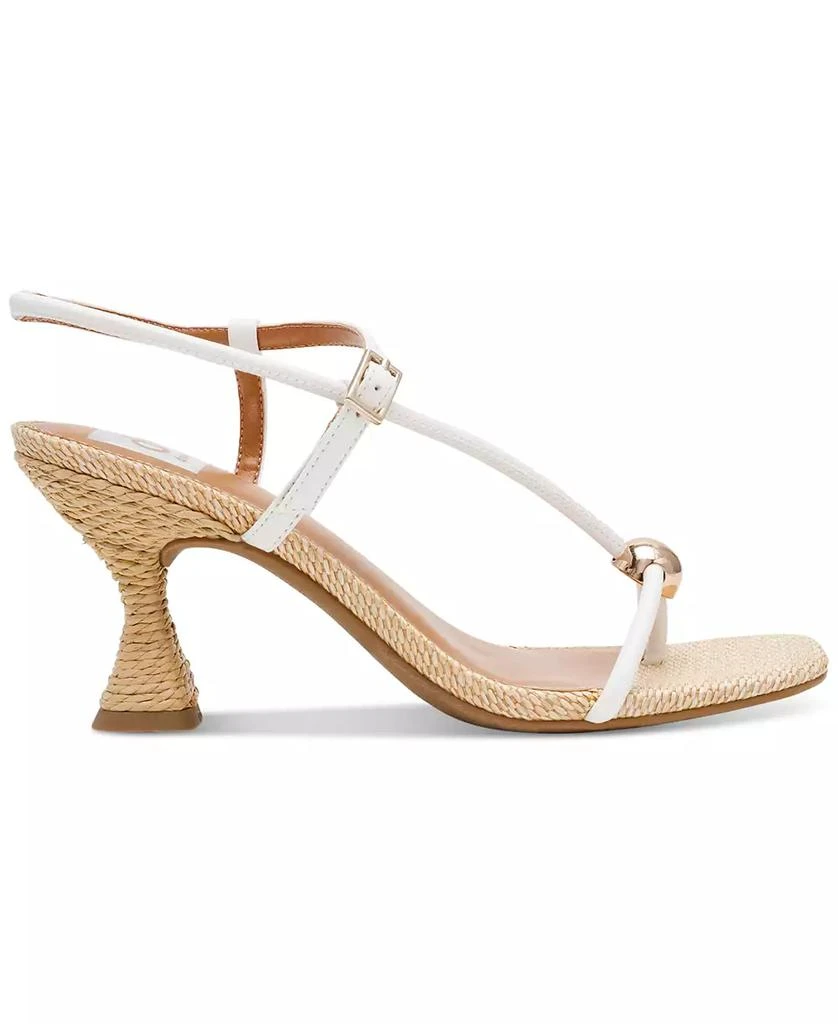 slim fit dress slacks Women's Mandey Dress Sandals - White/Gold