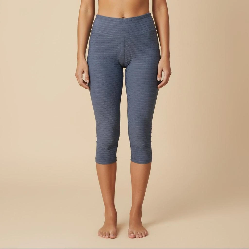 BBrazil Clothing Bbrazil Clothing - Basket Weave Jacquard Capri Leggings