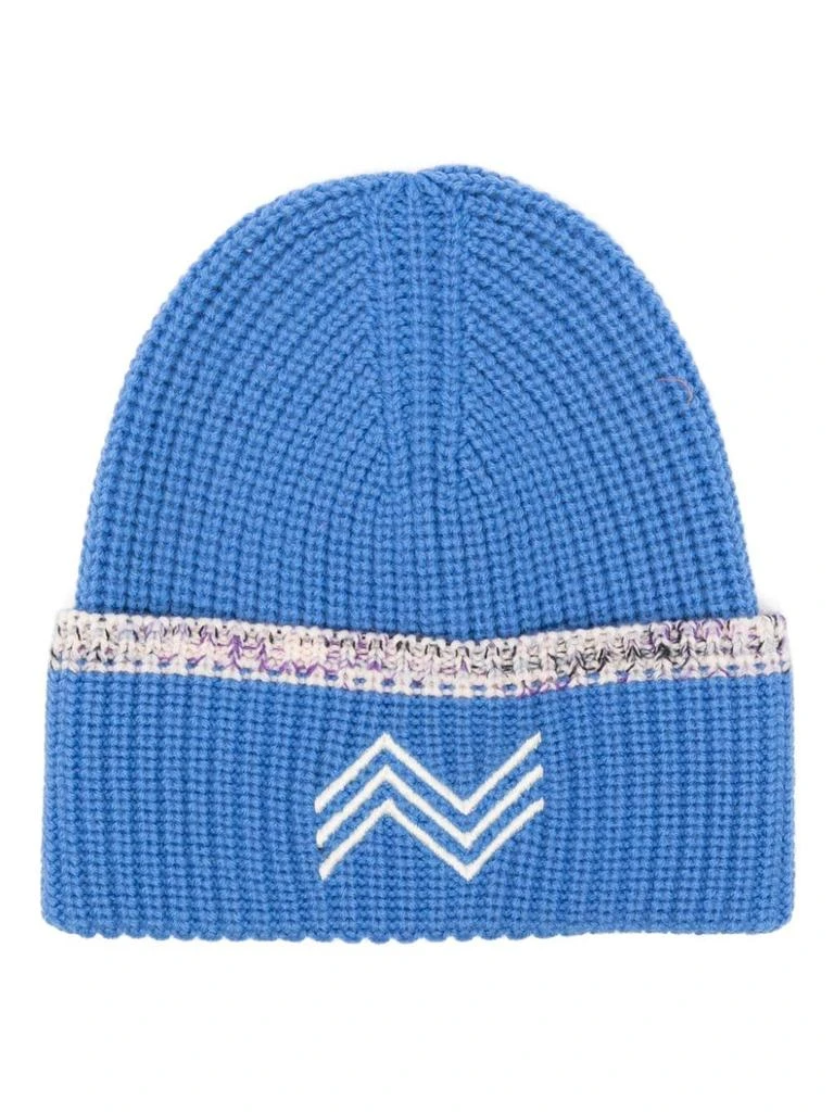Missoni MISSONI - Zig Zag Wool Beanie 1