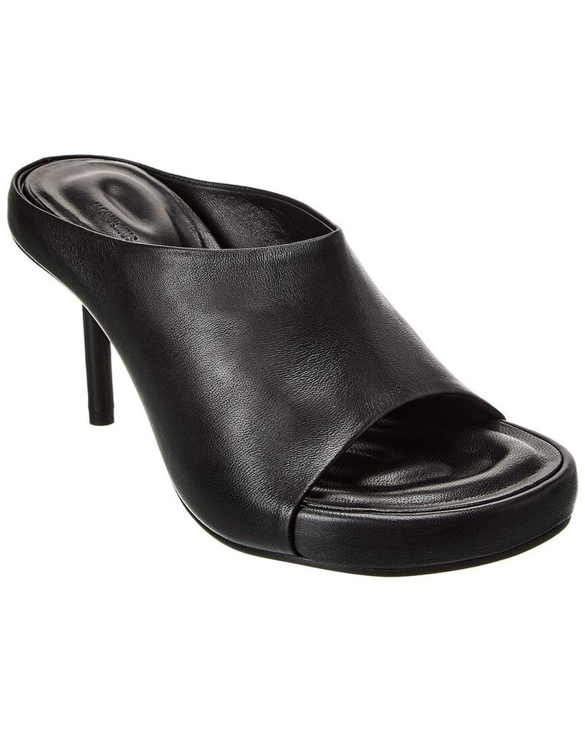 Jacquemus Les Mules Nuvola Leather Sandal - Slippers - Free