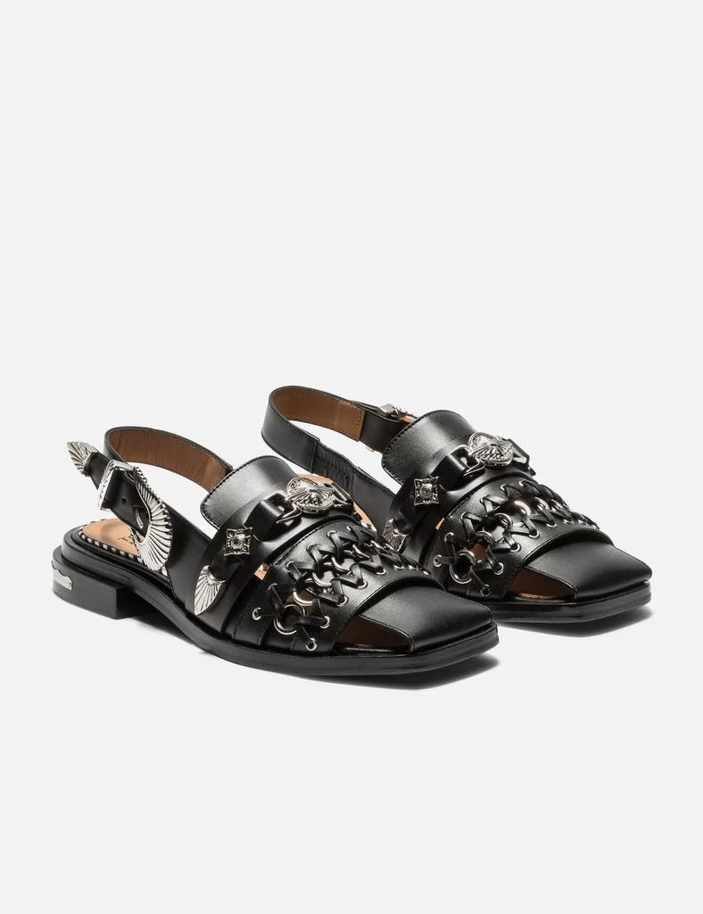 Toga Pulla Ring Metal Sandals 4