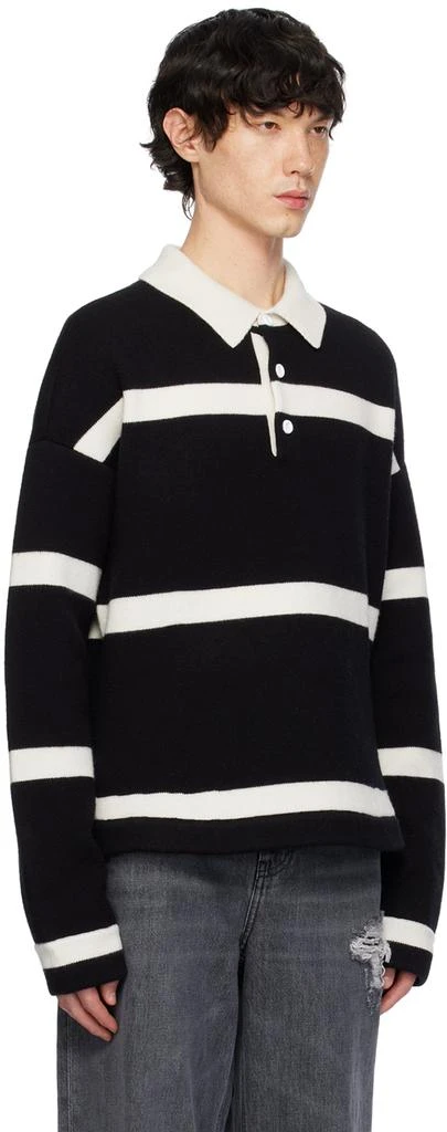 JW Anderson Black Structured Polo 2