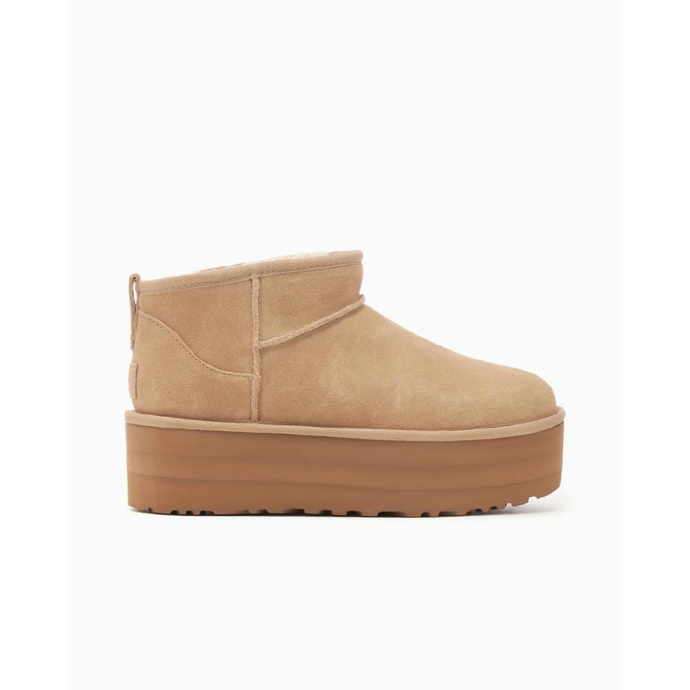 UGG Bottes Classic Ultra Mini Platform - Beige