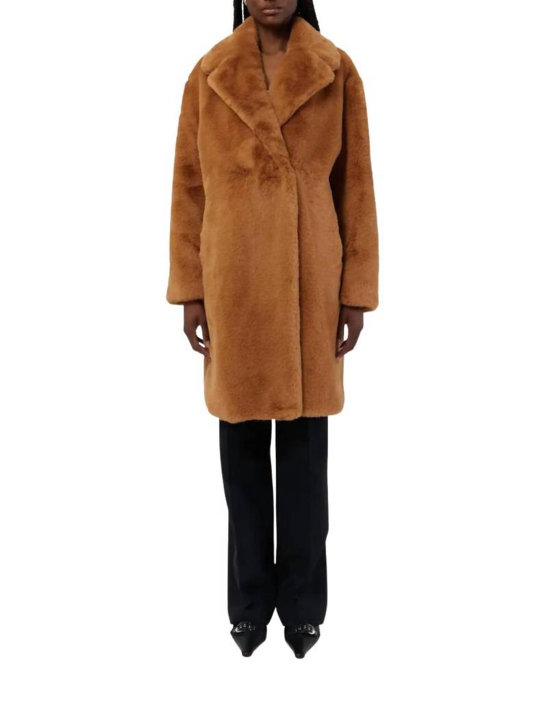 Apparis Stella Faux Fur Coat