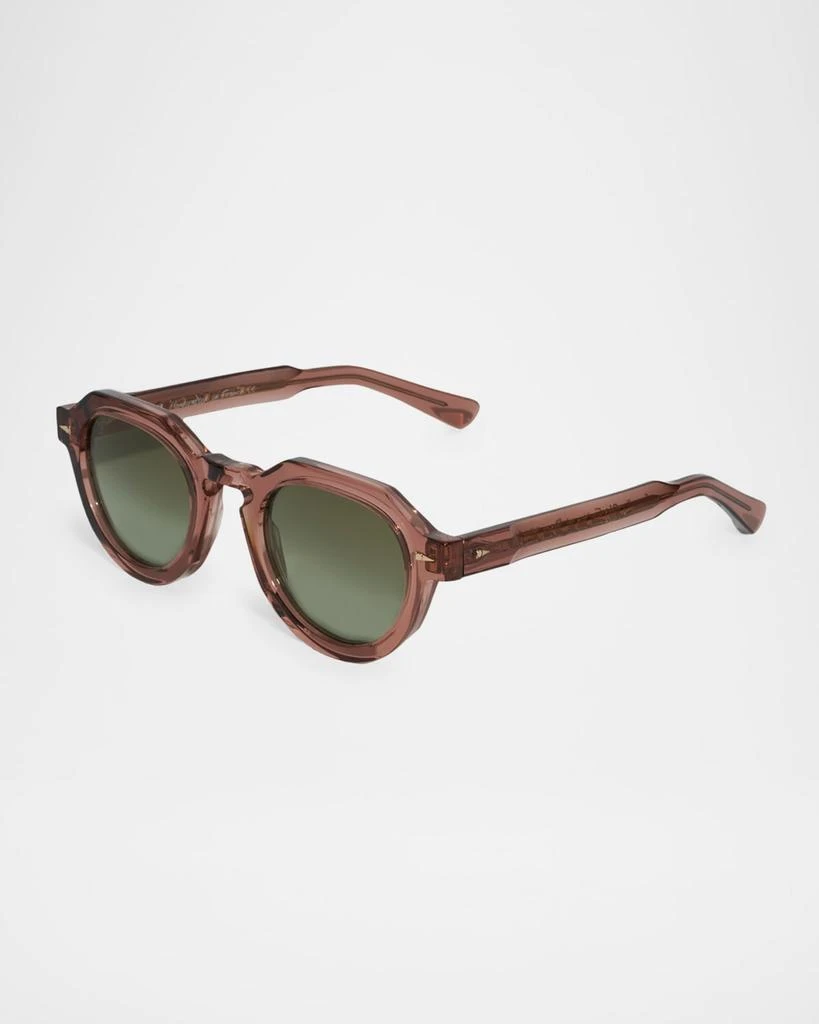 AHLEM Grenelle Acetate & Nylon Round Sunglasses 2