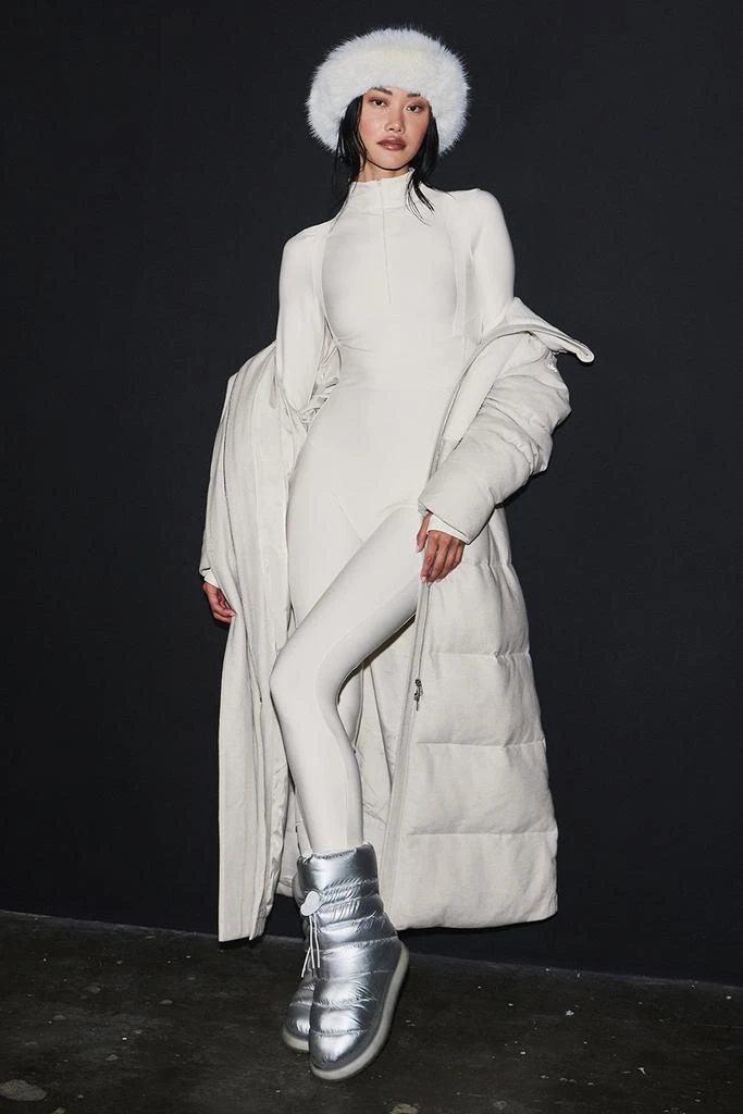 Alo Snowfall Puffer Coat - White Oak 4