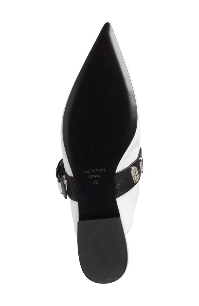 Rag & Bone Victory Pointed Toe Mule 6