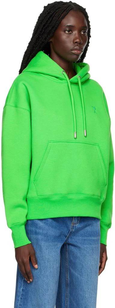 AMI Green Ami de Cœur Hoodie 2