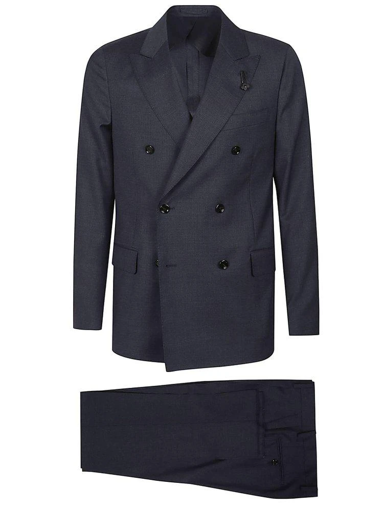LARDINI Lardini Double-Breasted Suit
