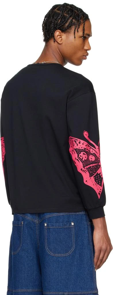 CHOPOVA LOWENA Black Dotty Oversized Jersey T-shirt 3