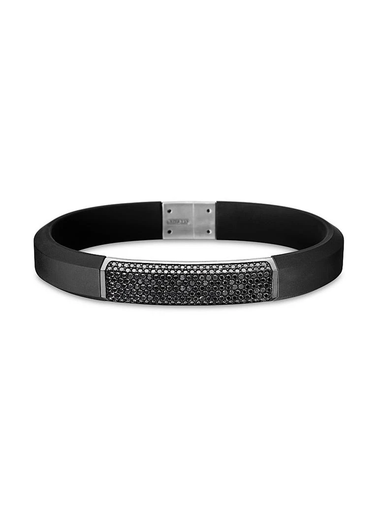 David Yurman Streamline ID Bracelet In Rubber 4