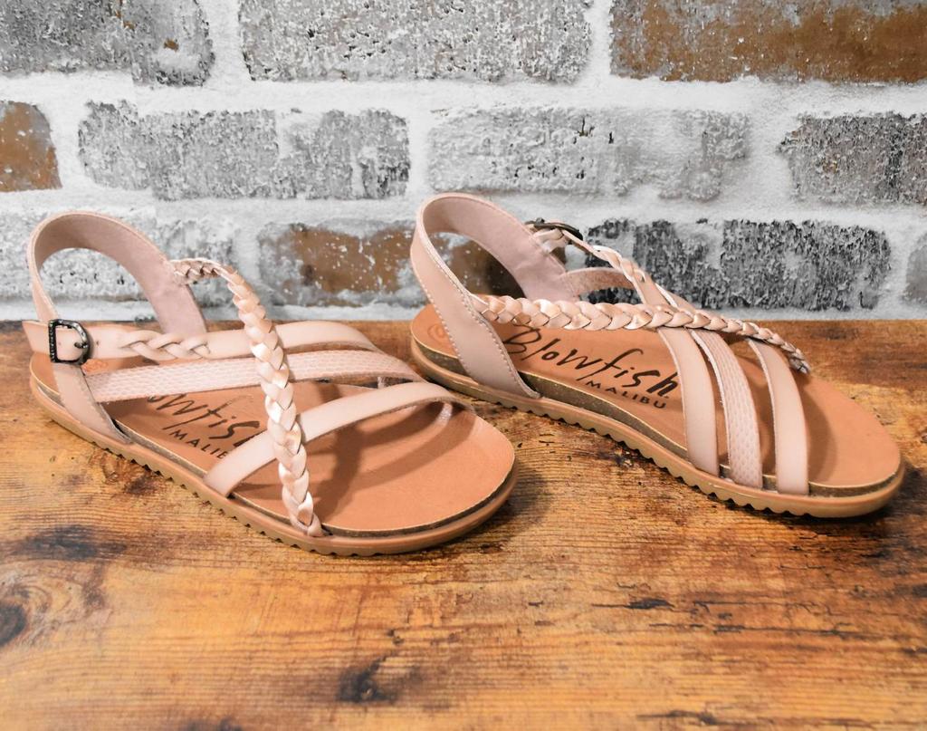 Blowfish Women's Maddi Sandals In Lotus/rose Gold