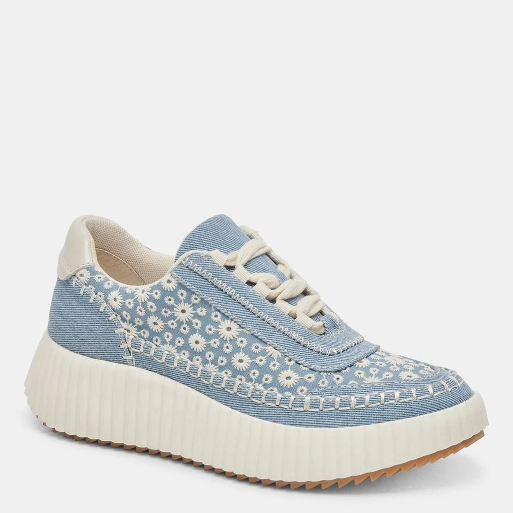 Dolce Vita Dolen Sneakers Blue Floral Denim 2