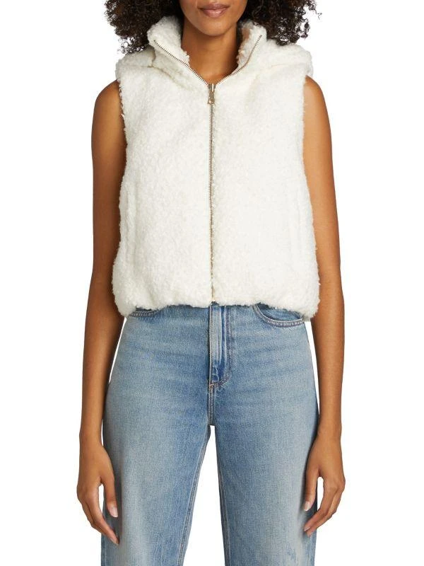Alice + Olivia Robena Teddy Vest 1
