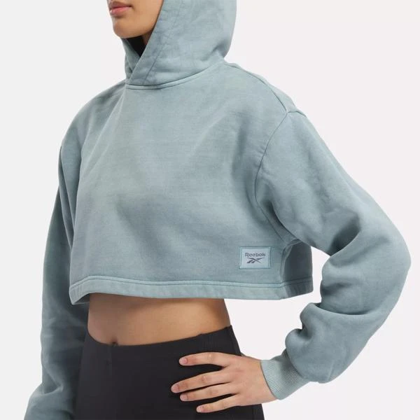 Reebok Classics Natural Dye Cropped Hoodie 4