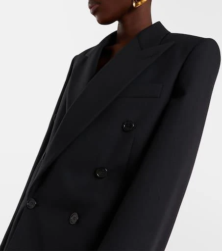 Yves Saint Laurent Double-breasted wool blazer 4