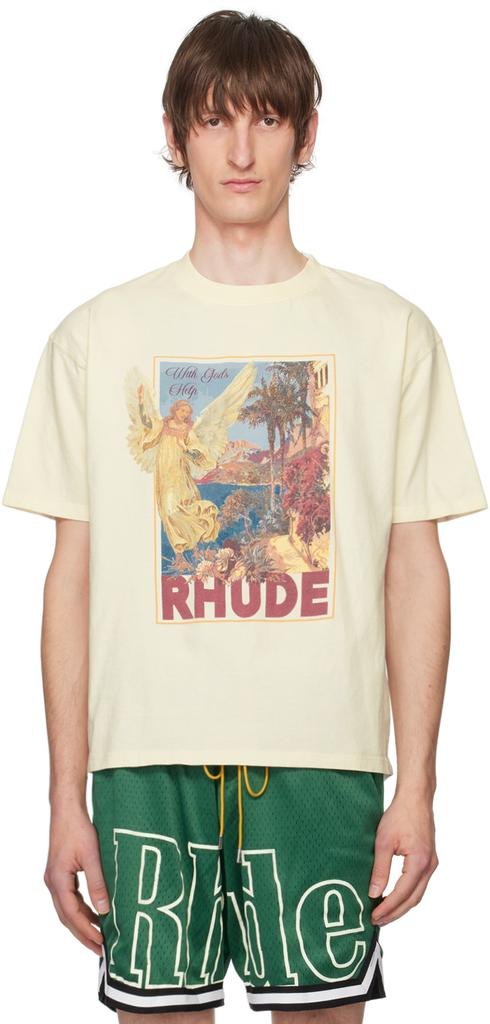 Rhude Off-White Angel T-Shirt