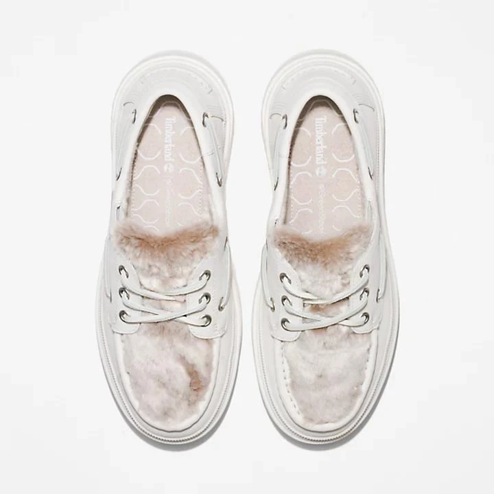 Timberland Ray City Warm-lined Boat Shoe for Women in White 2