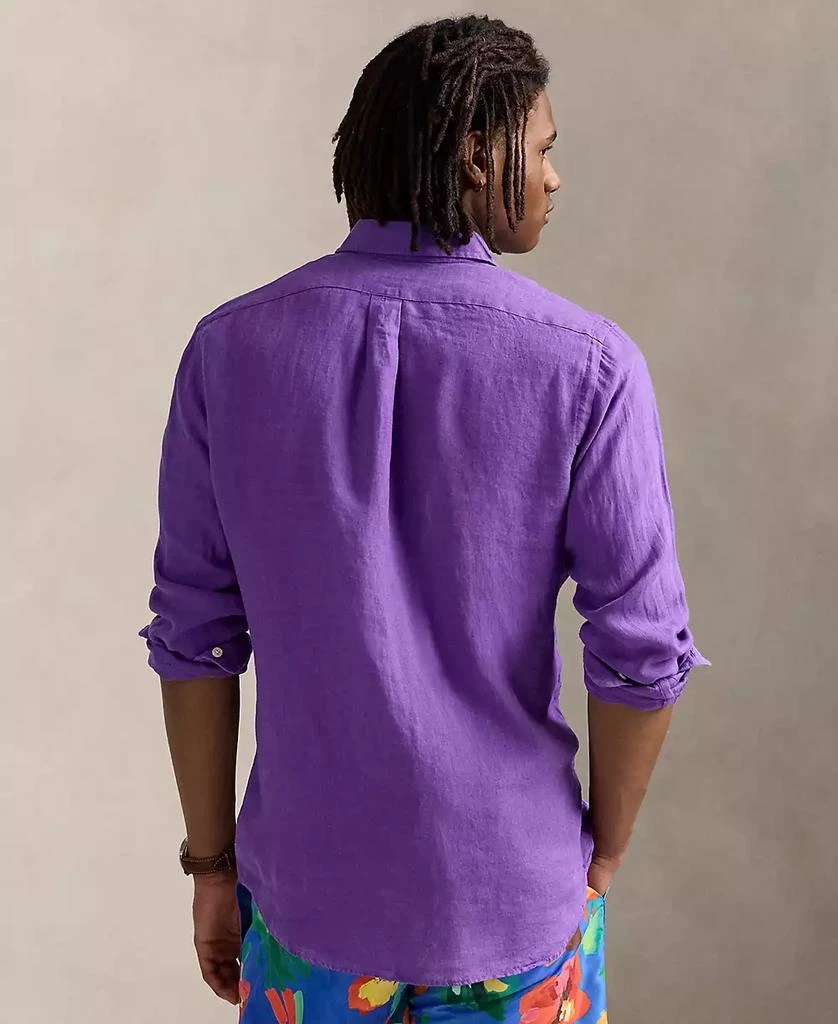 Ralph Lauren Men's Classic-Fit Linen Shirt 4