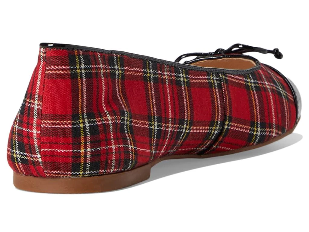 Jack Rogers Kenlyn Cap Toe Ballet - Plaid/Patent 5
